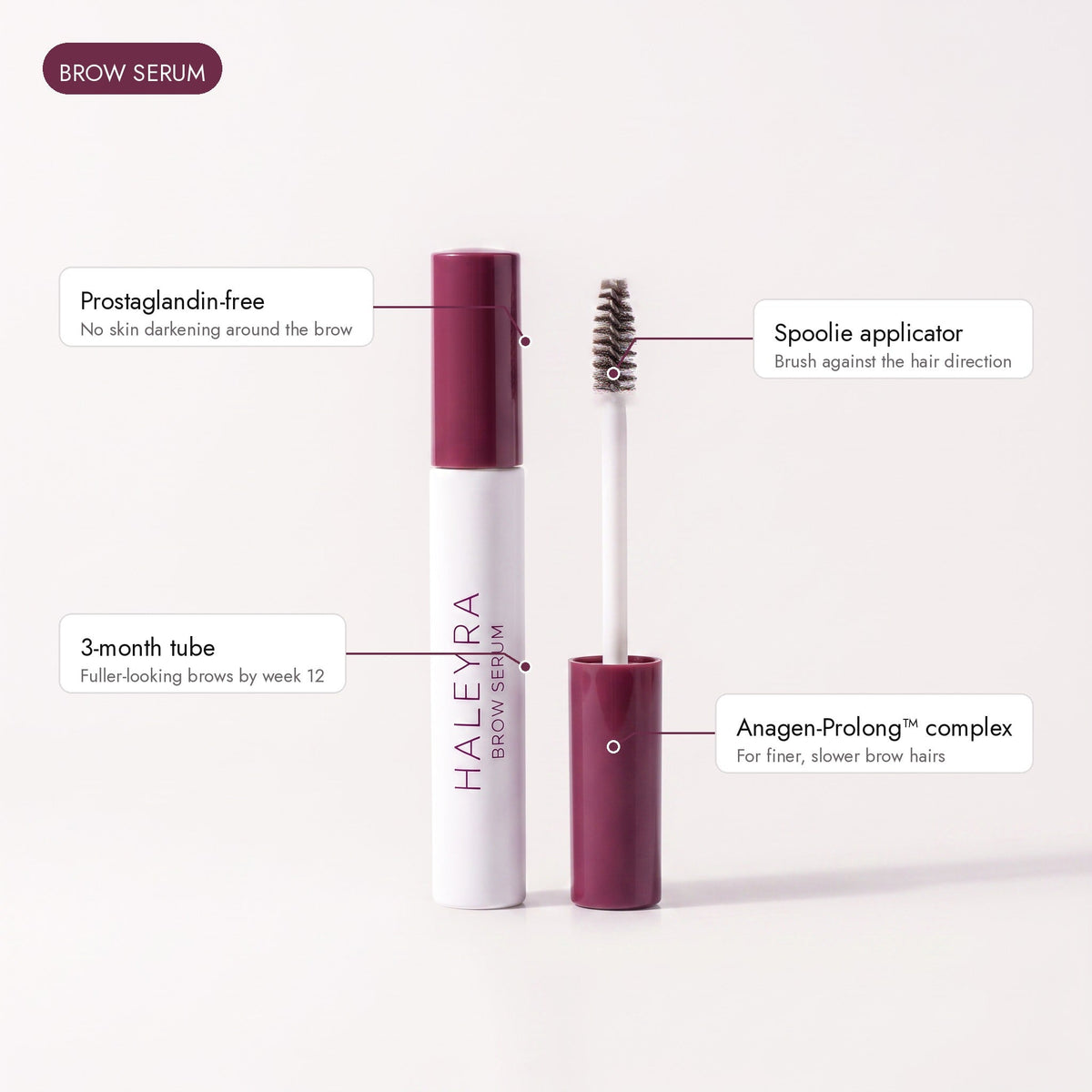 Haleyra Brow Serum — what's inside
