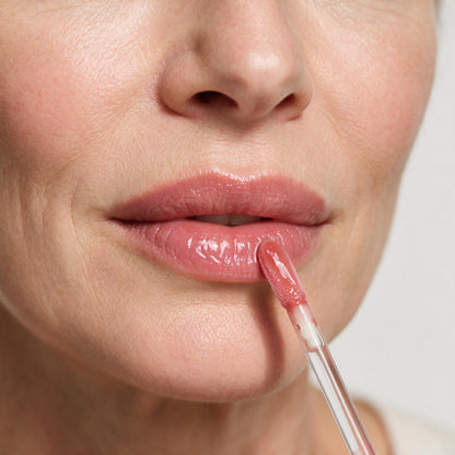 Softly plumped lips after 45